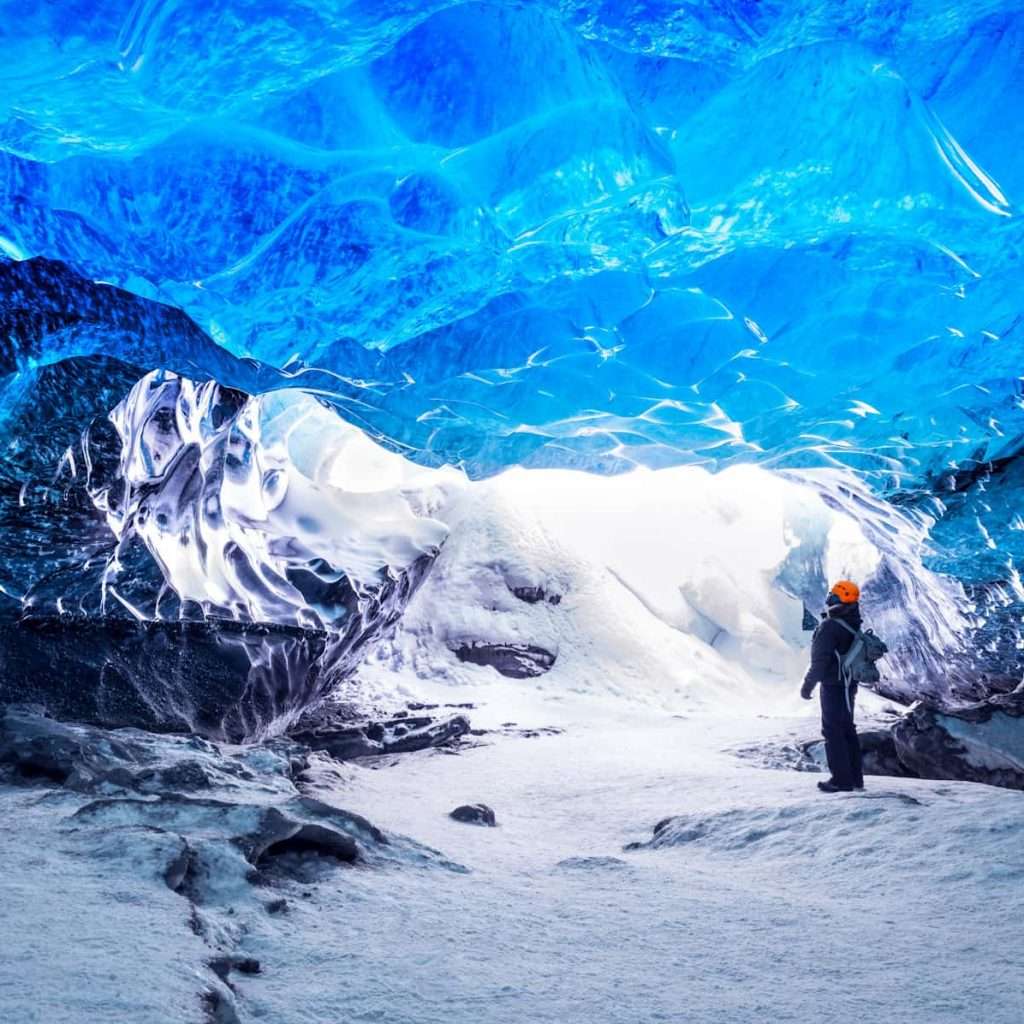 Skaftafell Ice Cavee in Iceland