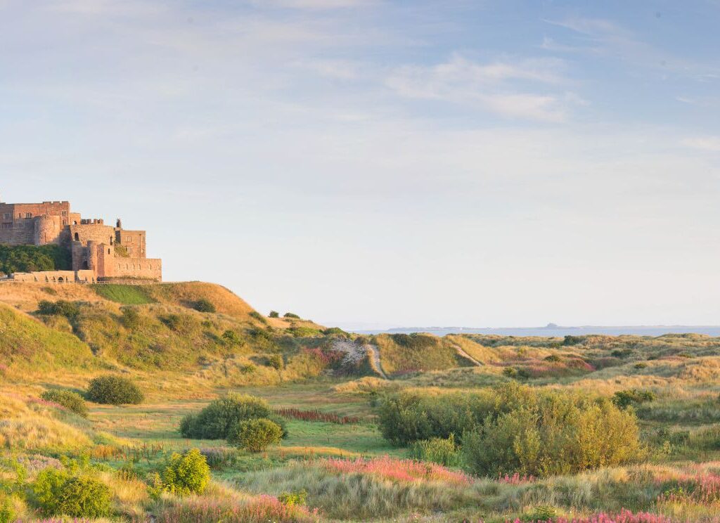 Bamburgh Castle, Northumberland, England