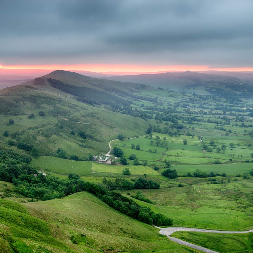 Mam Tor in Peak District National Park